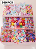910 PIEZAS DE ACCESORIOS PARA CABELLO