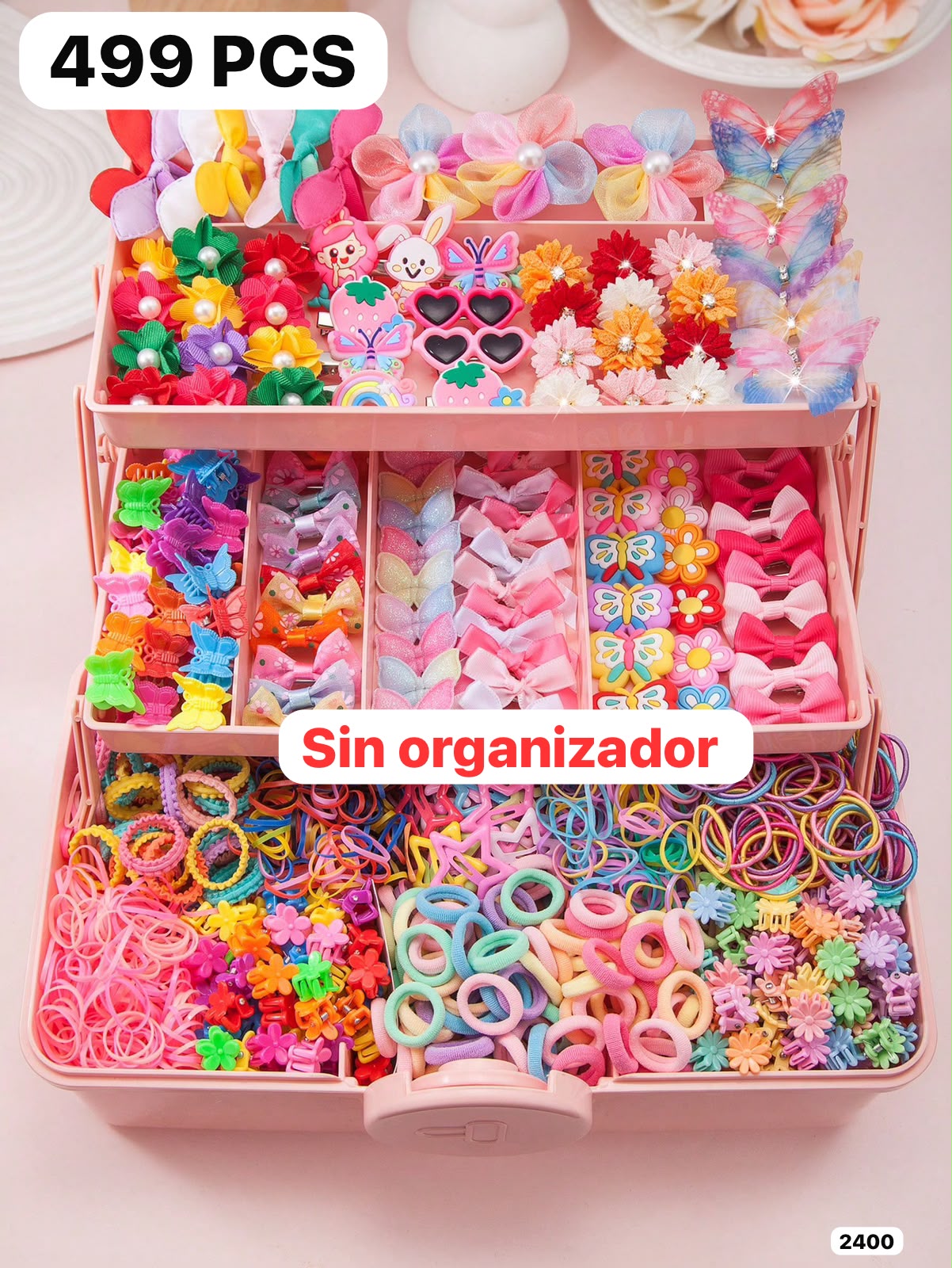 499 PIEZAS DE ACCESORIOS PARA CABELLO