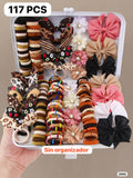 117 PIEZAS DE ACCESORIOS PARA CABELLO