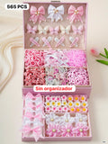 565 PIEZAS DE ACCESORIOS PARA CABELLO