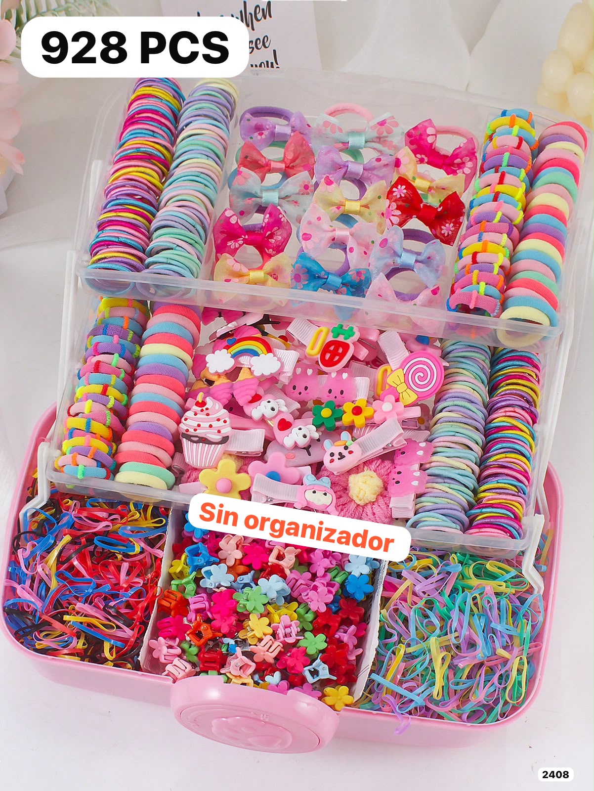 928 PIEZAS DE ACCESORIOS PARA CABELLO