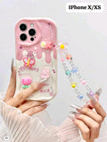 FUNDA DE CELULAR IPHONE X/XS CON DIBUJOS 3D