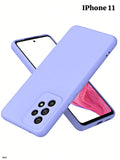 FUNDA MORADA DE CELULAR IPHONE 11
