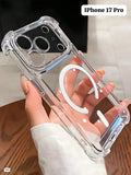 FUNDA TRANSPARENTE DE CELULAR IPHONE 17 PRO