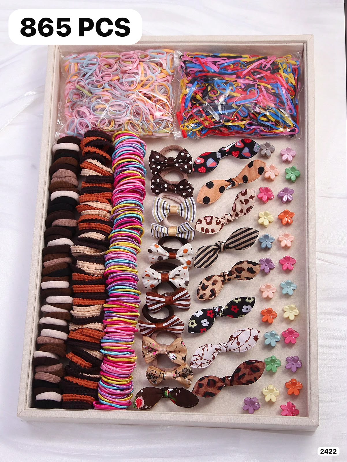 865 PIEZAS DE ACCESORIOS PARA CABELLO