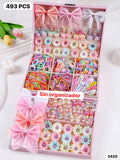 493 PIEZAS DE ACCESORIOS PARA CABELLO