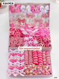 534 PIEZAS DE ACCESORIOS PARA CABELLO