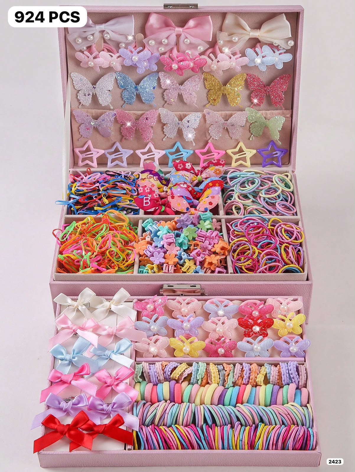 924 PIEZAS DE ACCESORIOS PARA CABELLO