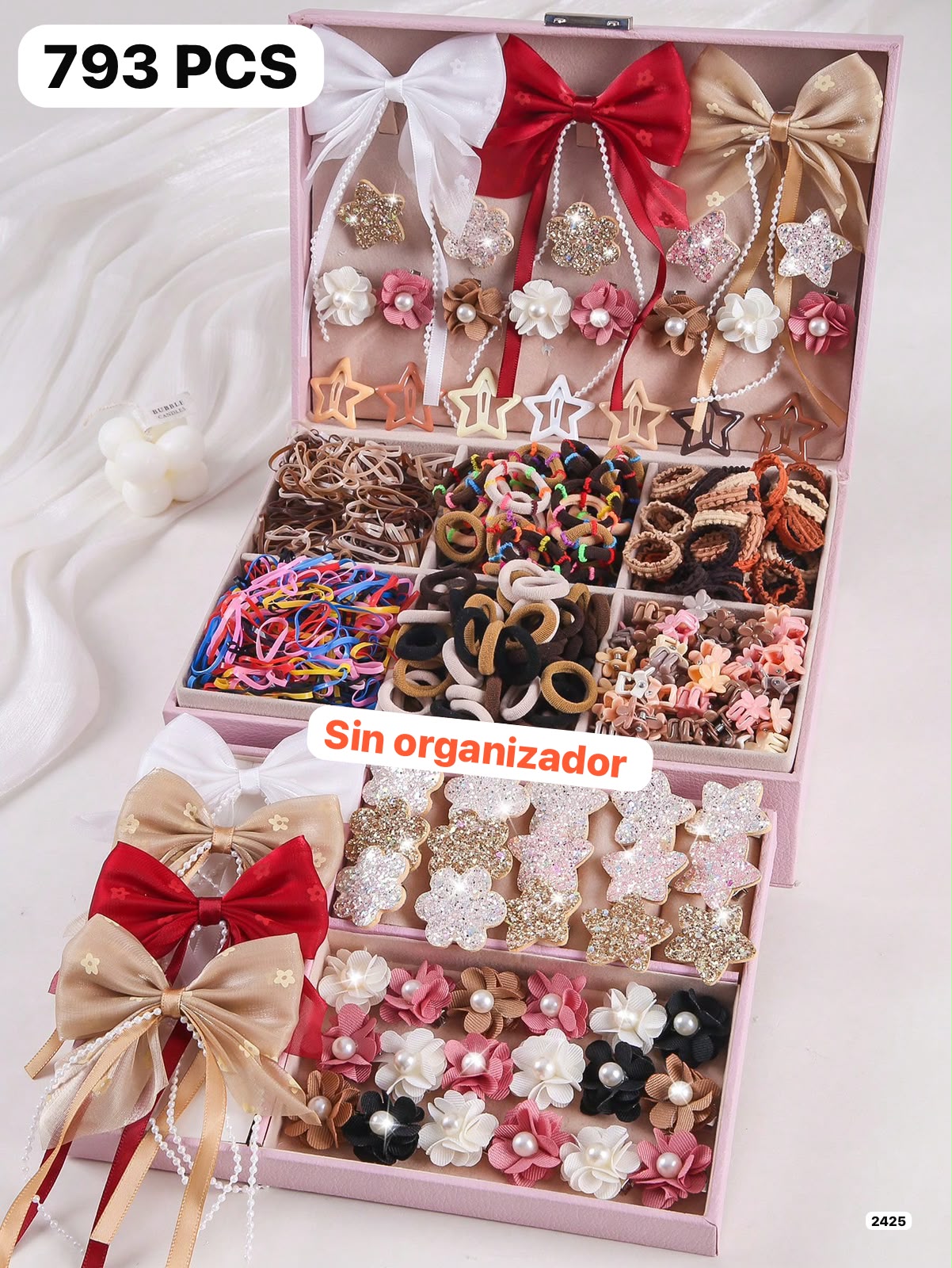 793 PIEZAS DE ACCESORIOS PARA CABELLO