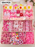 594 PIEZAS DE ACCESORIOS PARA CABELLO