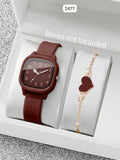 RELOJ + PULSERA DE DAMA