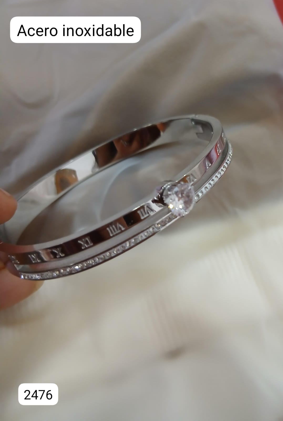 PULSERA DE ACERO DE DAMA