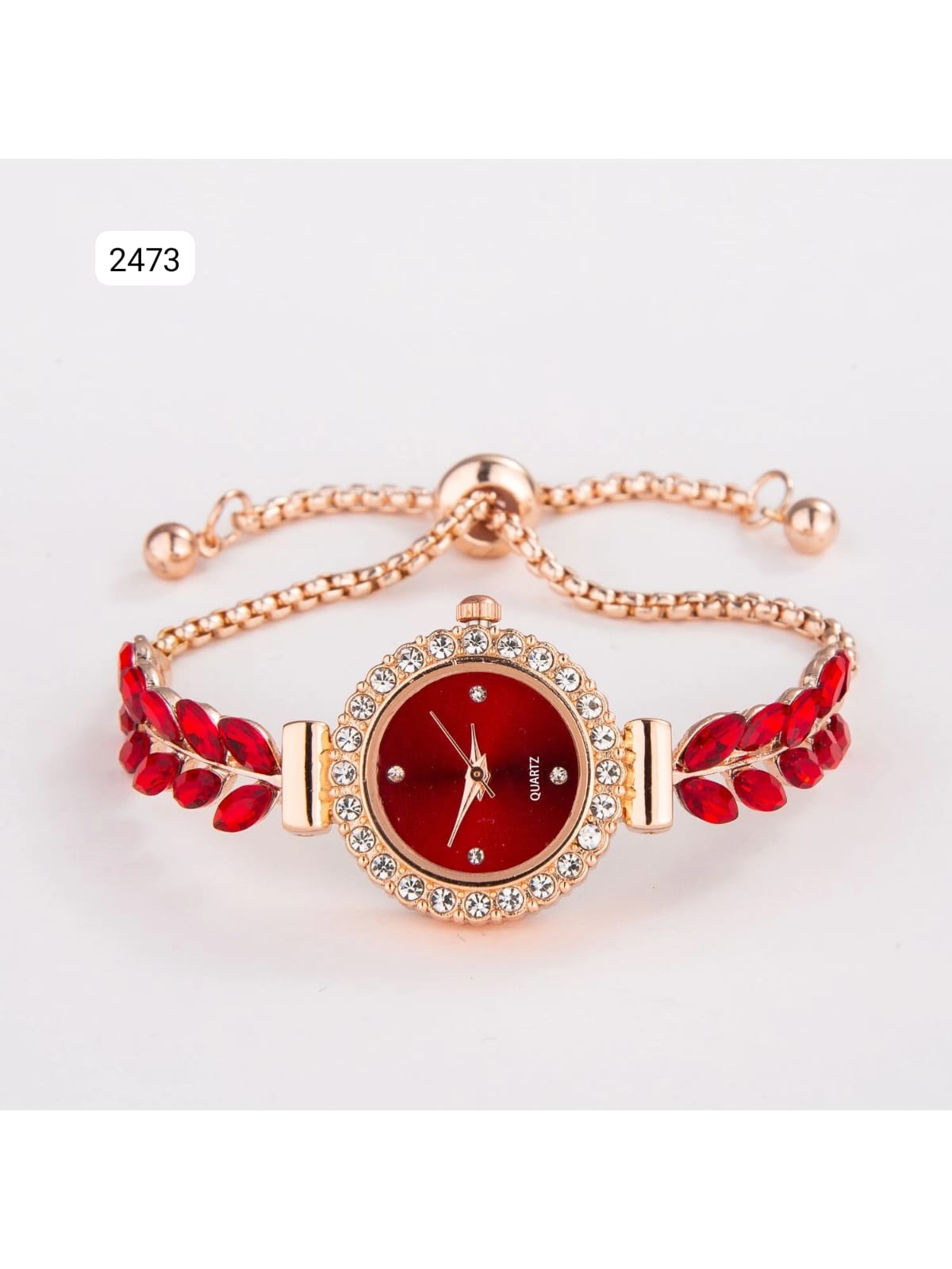 RELIJ PULSERA ROJA
