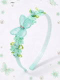 UNIDAD DE VINCHA VERDE CON MARIPOSA DE NIÑA