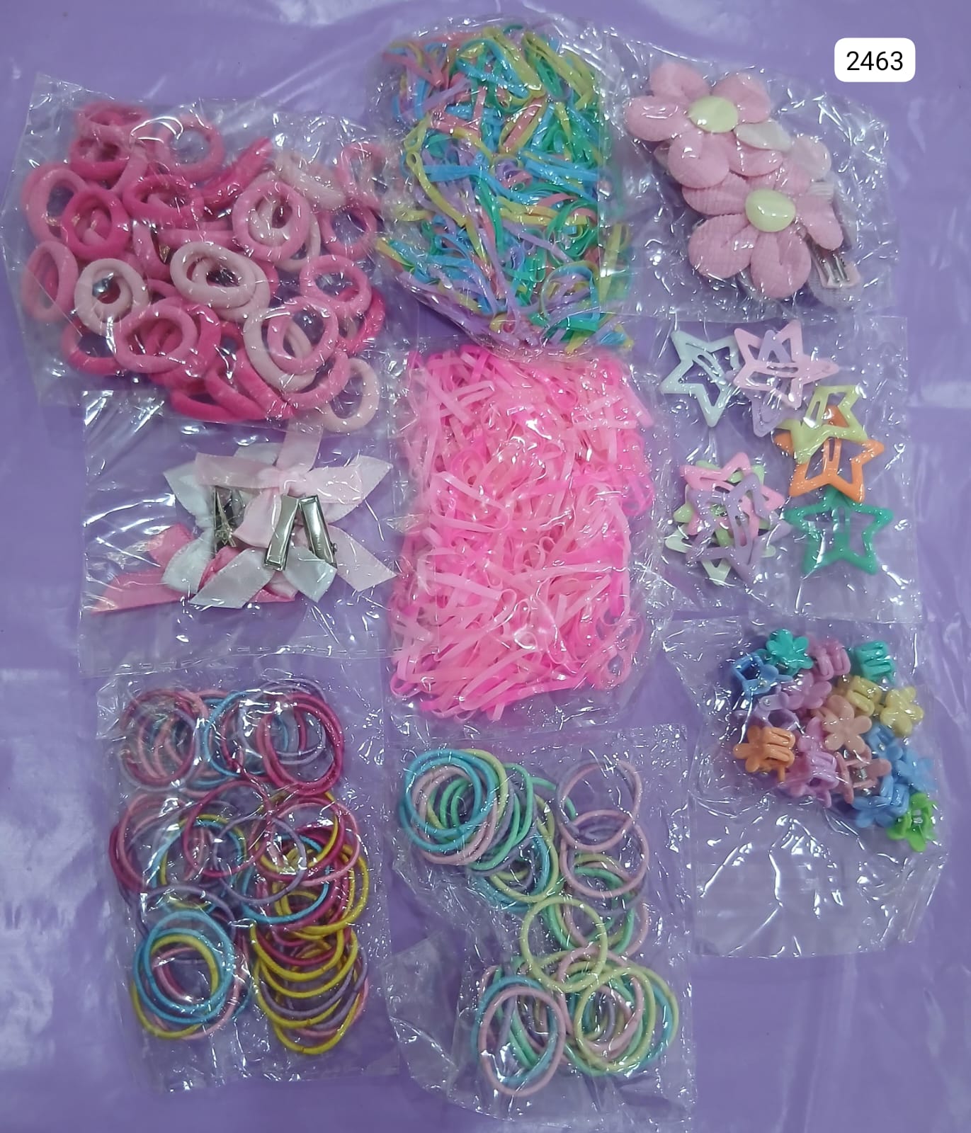 SET DE ACCESORIOS PARA CABELLO