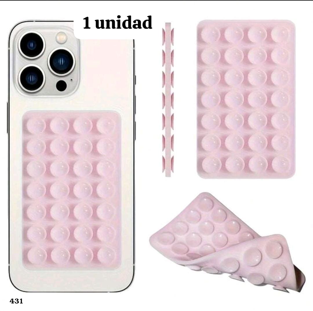 UNIDAD ROSA DE SOPORTE DE VENTOSA PARA CELULAR