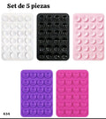 SET DE 5 SOPORTES DE VENTOSA PARA CELULAR