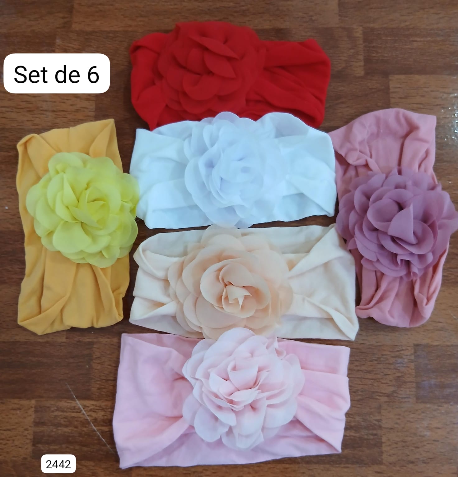 SET DE 6 VINCHAS DE BEBÈ
