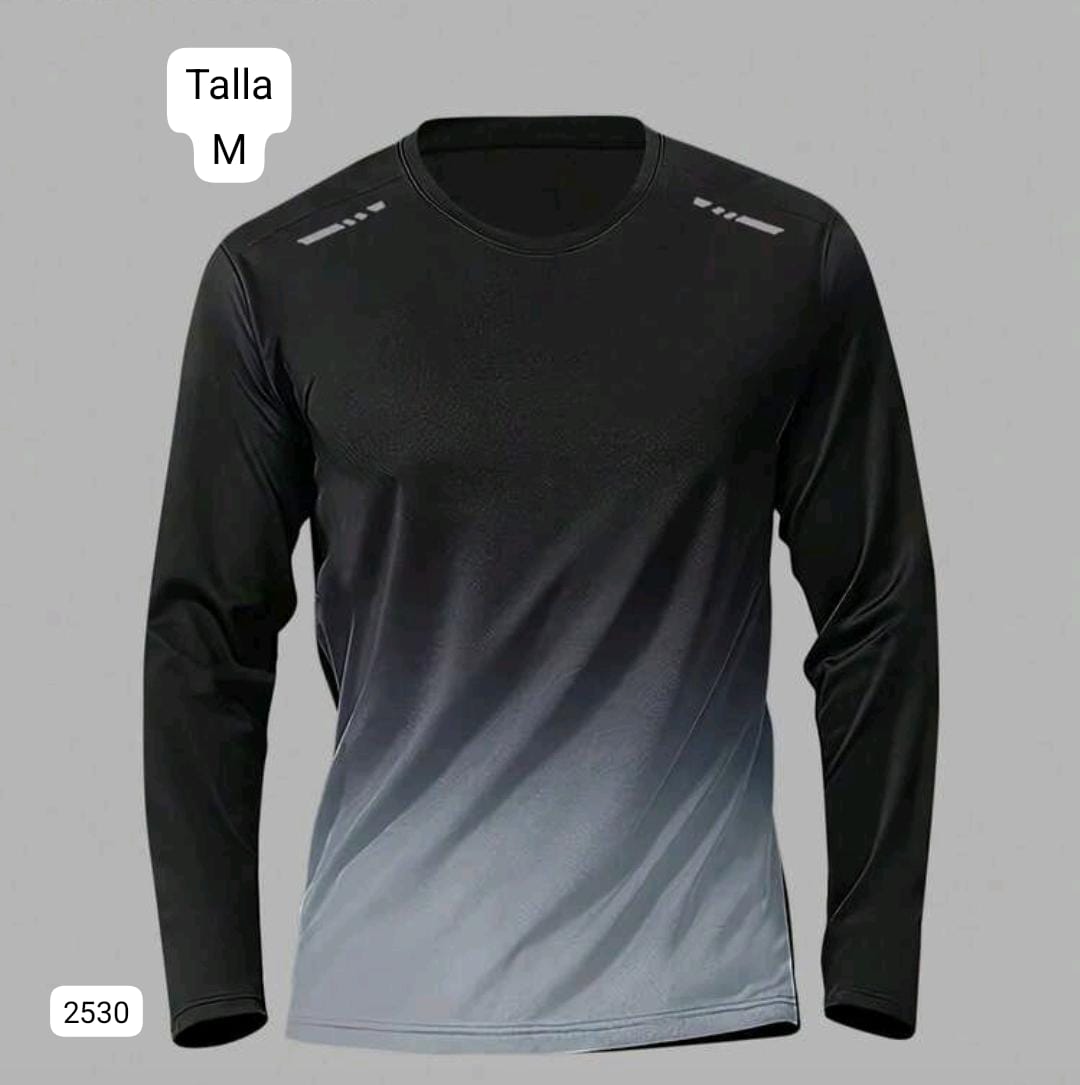 CAMISETA MANGA LARGA DE HOMBRE