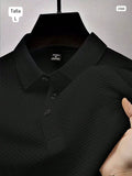 CAMISA 3 BOTONES NEGRA DE HOMBRE