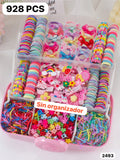 SET DE 928 PIEZAS DE ACCESORIOS DE CABELLO