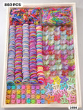 SET DE 860 PIEZAS DE ACCESORIOS DE CABELLO