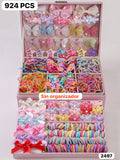 SET DE 924 PIEZAS DE ACCESORIOS DE CABELLO