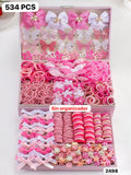 SET DE 534 PIEZAS DE ACCESORIOS DE CABELLO