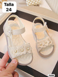 SANDALIAS BLANCAS DE NIÑA