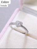 ANILLO AJUSTABLE DE COBRE CON CORAZÒN