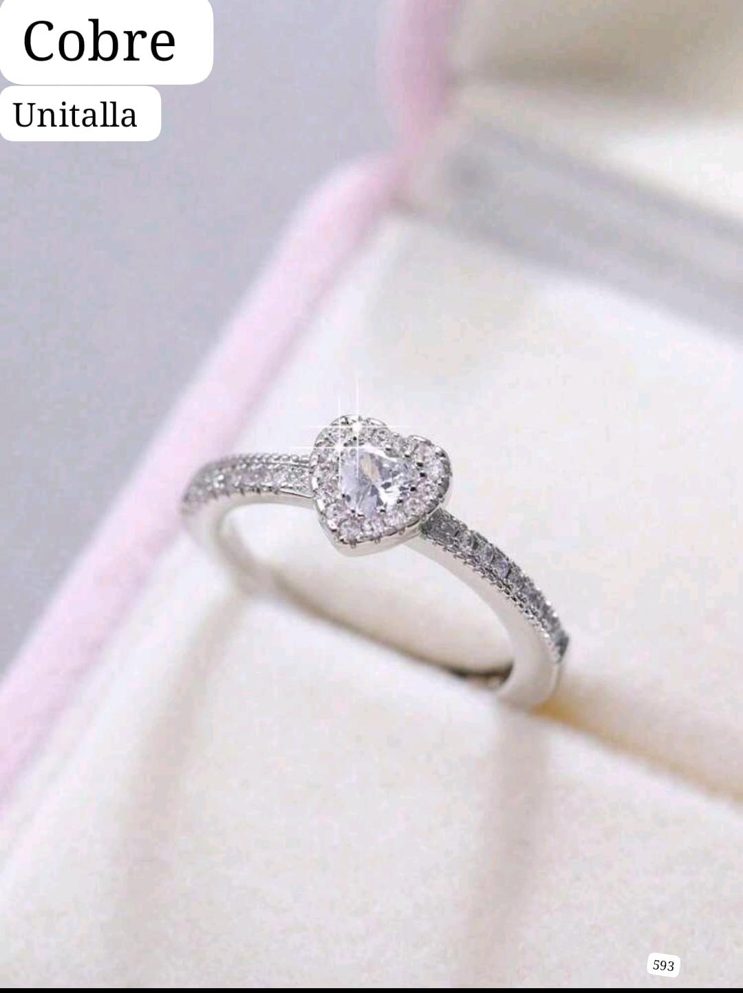 ANILLO AJUSTABLE DE COBRE CON CORAZÒN