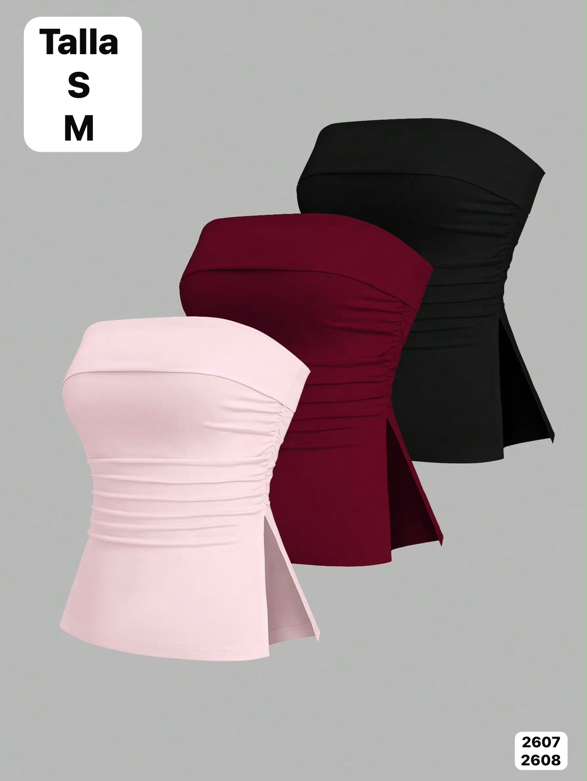 BLUSAS CORTAS ESTILO TOP DE MUJER