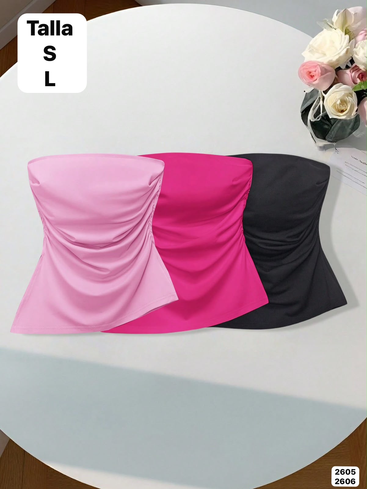 BLUSAS CORTAS ESTILO TOP DE MUJER