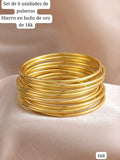 SET DE 6 PULSERAS