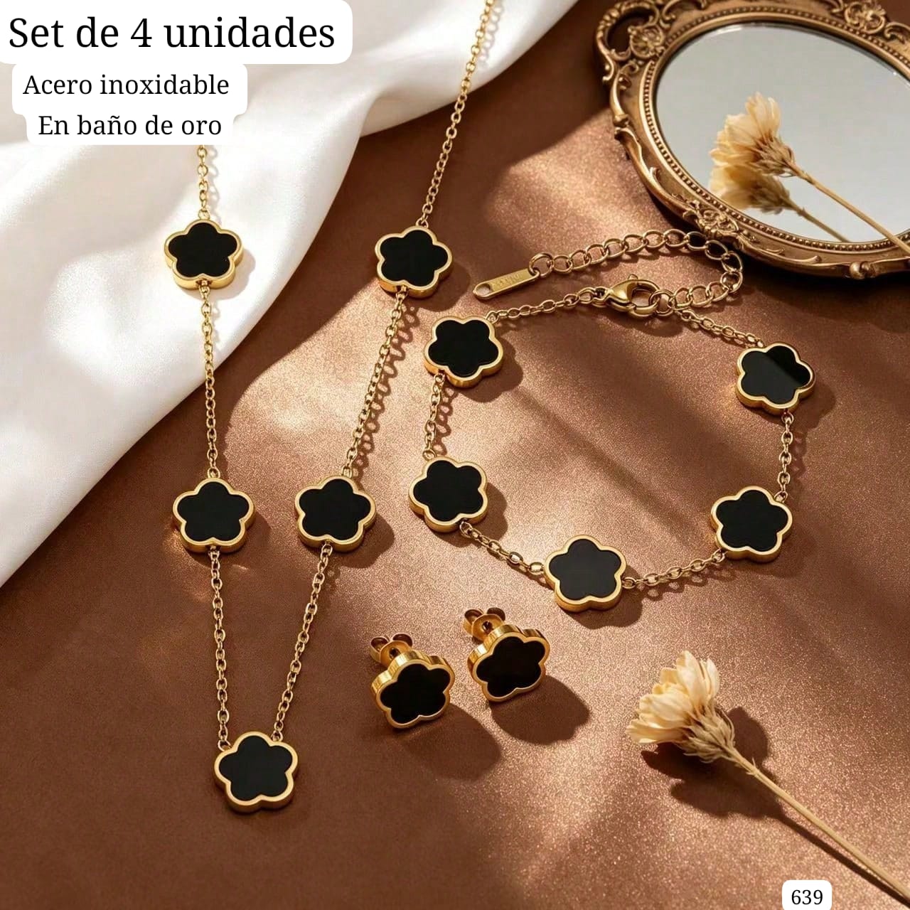 SET DE JOYAS ESTILO VANCLEF