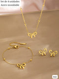 SET DE COLLAR, PULSERA Y ARETES