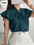 BLUSA VERDE DE DAMA
