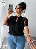 BLUSA NEGRA DE MUJER