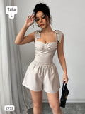 CONJUNTO DE SHORT DE MUJER