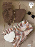 CONJUNTO DE TOP Y SHORT DE MUJER