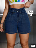 SHORT JEAN AZUL DE MUJER