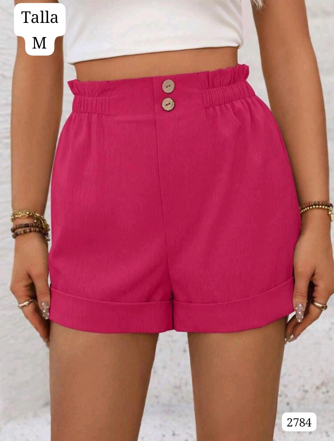 SHORT ROSA DE MUJER