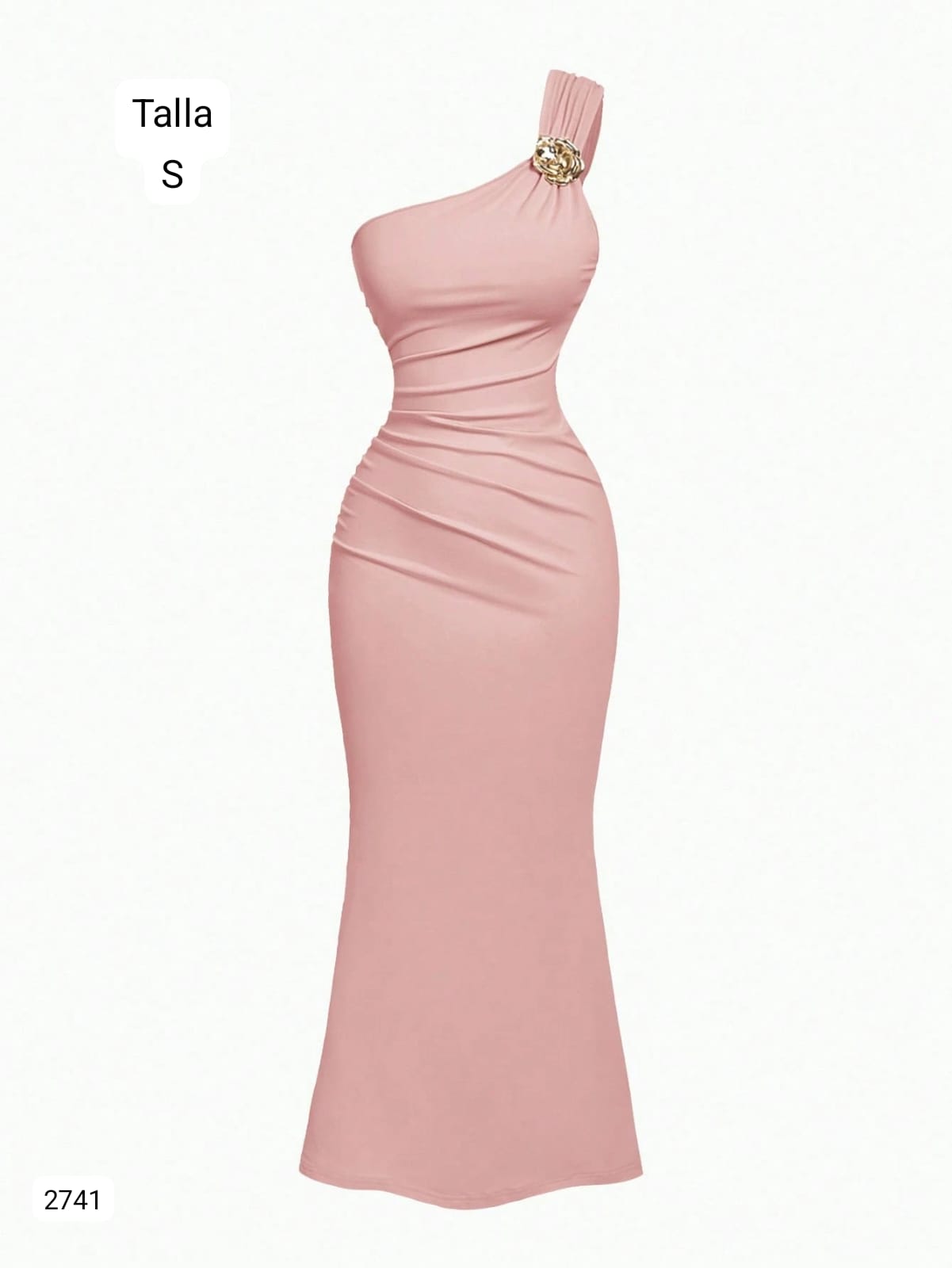 VESTIDO ROSA MAMON