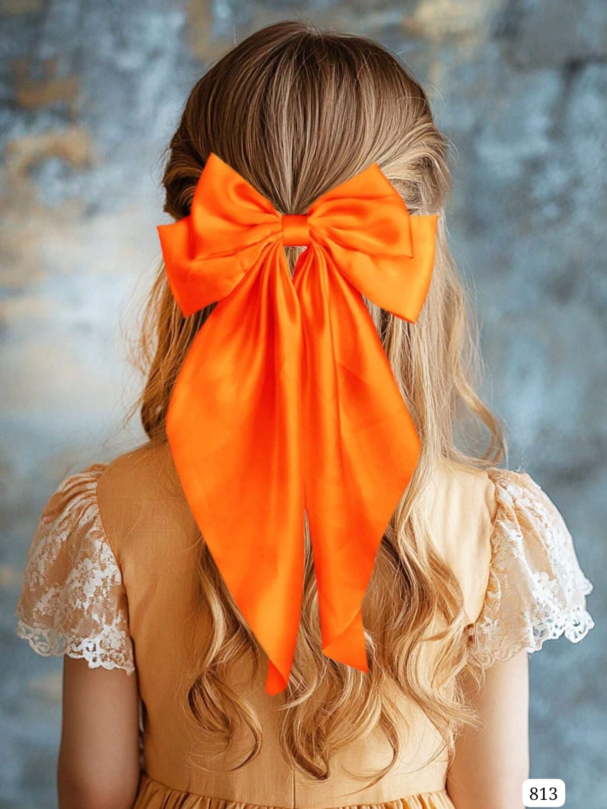 CHONGO NARANJA DE PELO