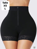 FAJA BIKER NEGRA DE MUJER