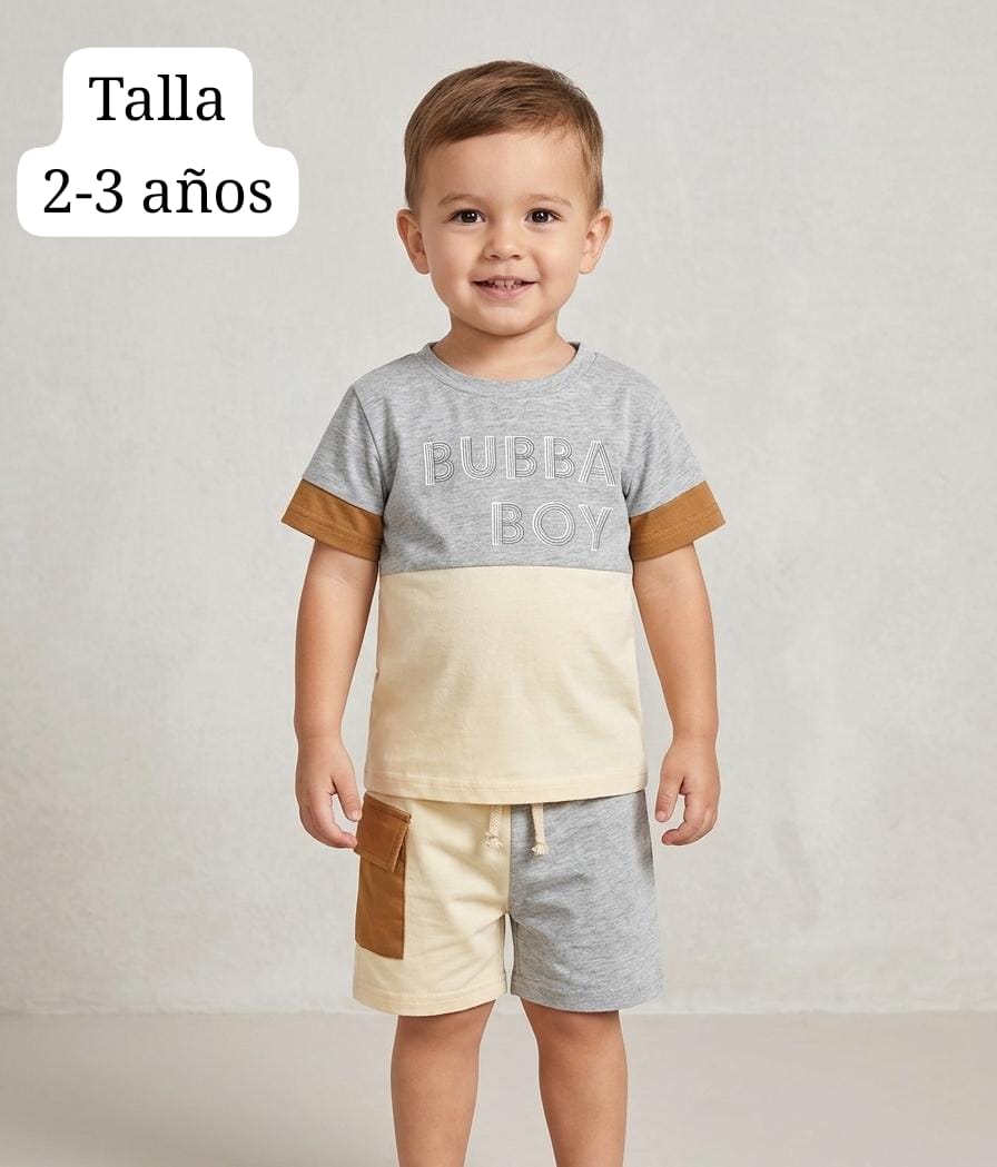 CONJUNTO DE SHORT DE NIÑO