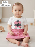 CONJUNTO DE CAMISA Y FALDA DE NIÑA