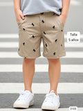 SHORT COLOR KAKI DE NIÑO
