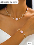 SET DE CADENA Y PULSERA DE DAMA