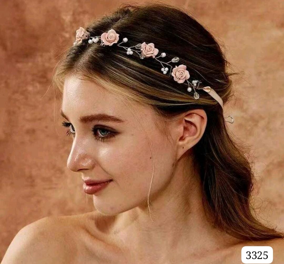 DIADEMA DE FLORES DE MUJER